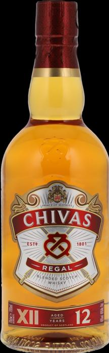 Image du produit Chivas Regal 12 ans (Scotch Whisky, Whisky mélangé, 1 x 70 cl)
