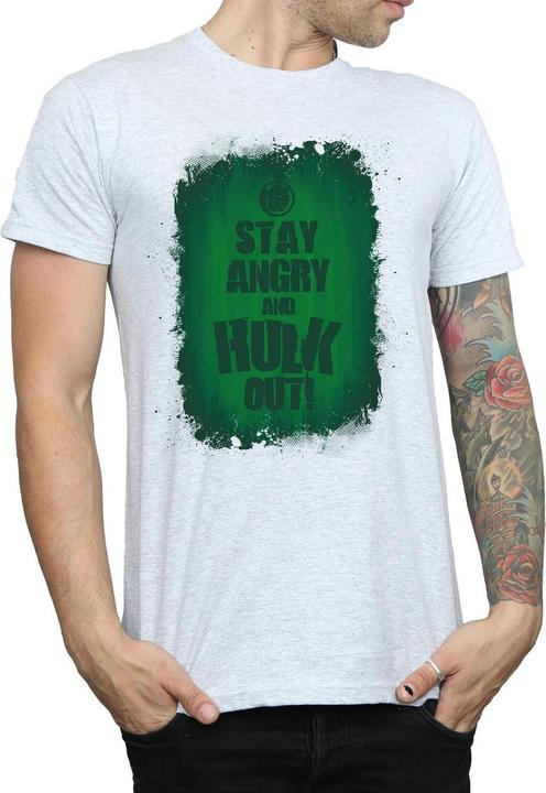 Immagine prodotto Maglietta Hulk Stay Angry (M)