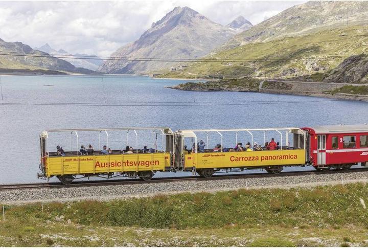 Produktbild Kato 7074072 N RhB Offener Aussichtswagen B2101 (Spur N)