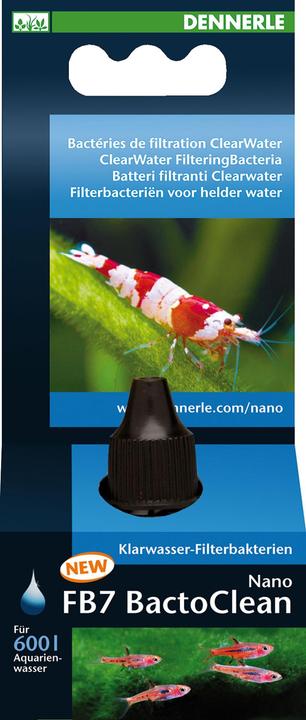 Immagine prodotto Dennerle Nano FB7 Bactoclean 15ml (Cura dell'acqua dell'acquario)