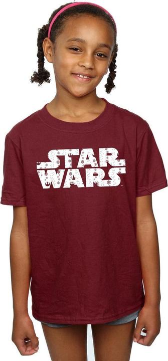 Image du produit Star Wars - T-shirt CHRISTMAS LOGO - Fille (128)