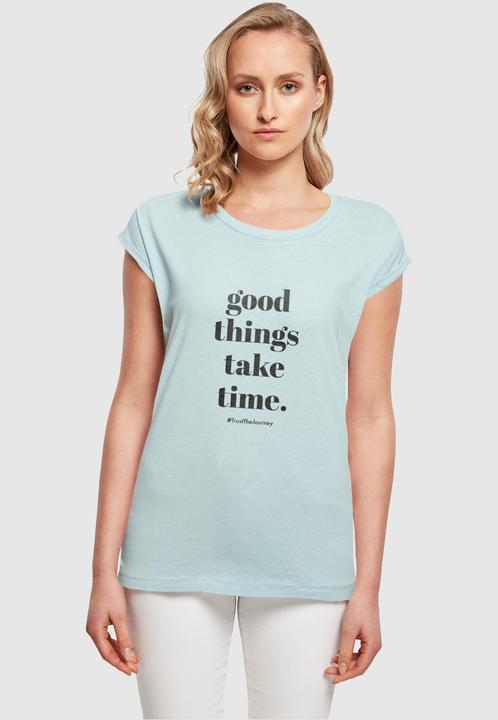Immagine prodotto Merchcode Maglietta da donna "Le cose belle richiedono tempo" - 117487 (3XL)