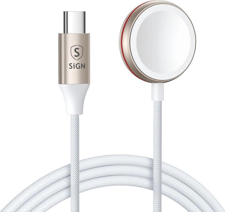 Produktbild SIGN Magnetic USB-C Charger for Apple Watch, 3.5W 1.2m