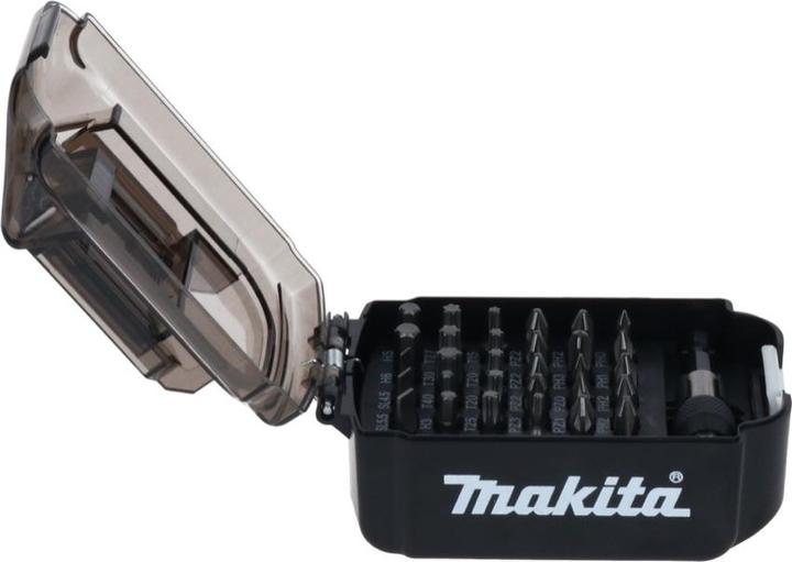 Image du produit Makita Jeu d'embouts (PH, T27, PH2, T40, H6, PZ2, PH1, H3, T10, PH0, SL 1.2 x 6.5, T15, PZ1, T20, SL 0,8 x 5,5, H4, PH3, PZ3, H5, SL 0,6 x 4,5, T25, T30, PZ0)