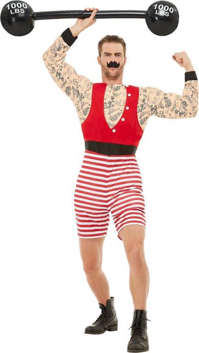 Produktbild Smiffys Vintage Gewichtheber Aleksander (XL)