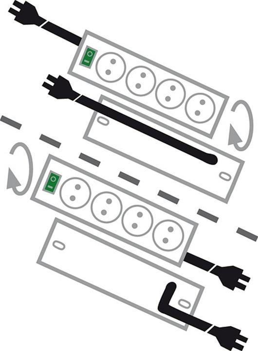 Immagine prodotto Brennenstuhl Interruttore Primera-Tec Comfort Plus (7 x, CEE 7/3, 2 m)