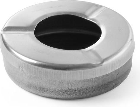 Hendi Wind ashtray with stainless steel lid, round