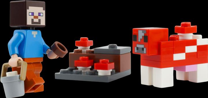 Produktbild LEGO Minecraft Mini-Set Nether Hero mit Strider - NEU! Menge 1x