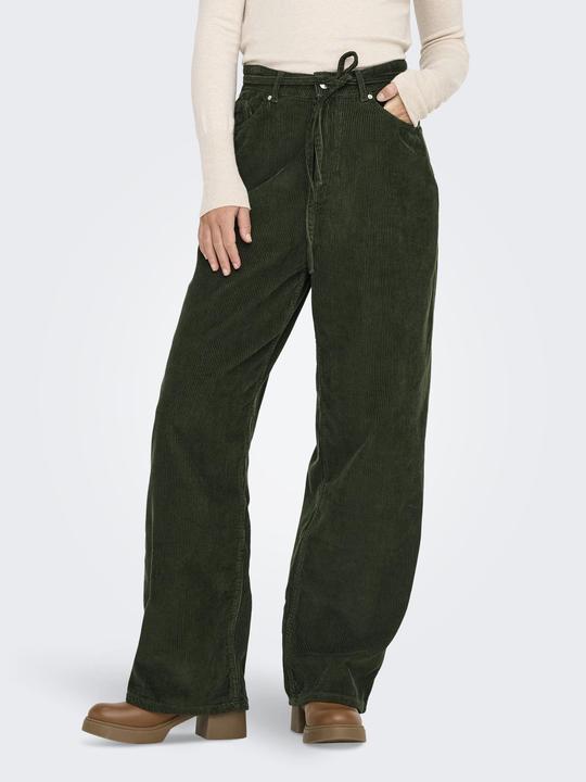 Image du produit Only ONLBLEECKER Baggy Fit Hose mit weitem Beinschnitt Hose mit weitem Beinschnitt (L)