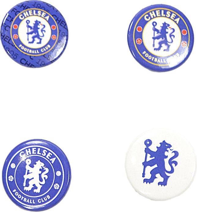 Produktbild Chelsea FC Wappen Abzeichen 4erPack Set