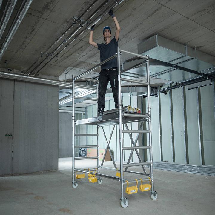 Produktbild Munk Klappgerüst mit Ausbaueinheit Plattformhöhe 1,54 m (Klapptritt, 180 cm)