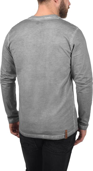 Actual product image Solid Tinox Men's Longsleeve With V-Neck Made Of 100% Cotton (S)
