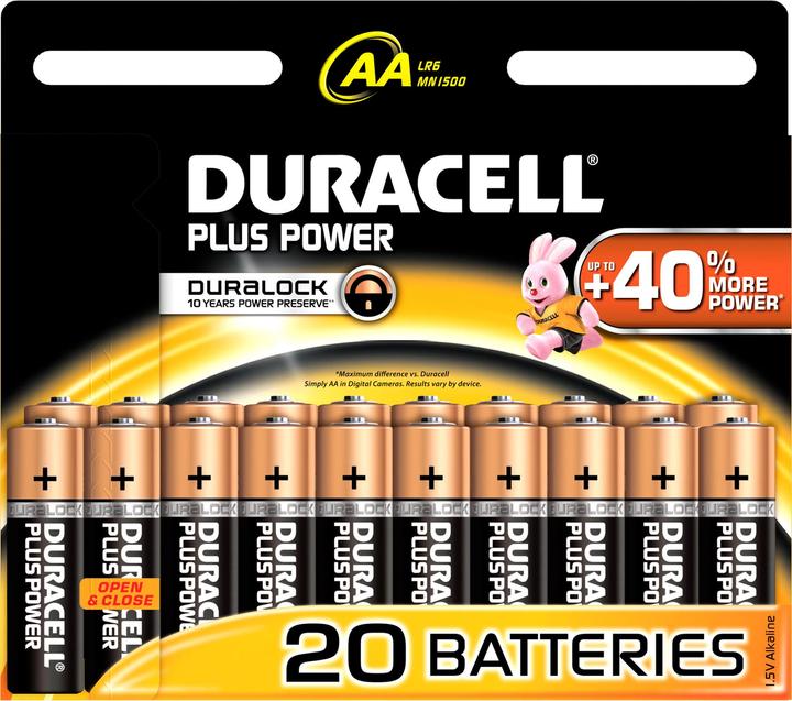 Image du produit Duracell Plus (20 pcs, AA)