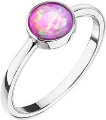 Produktbild Evolution Group Silberring mit rosa Opal 15001.3 Rosa Kreislauf 52 mm (52)