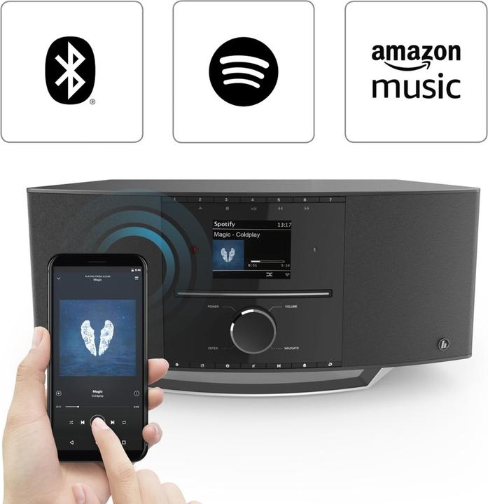 Produktbild Hama DIR3510SCBTX (DAB+, Internetradio, Bluetooth, WLAN)
