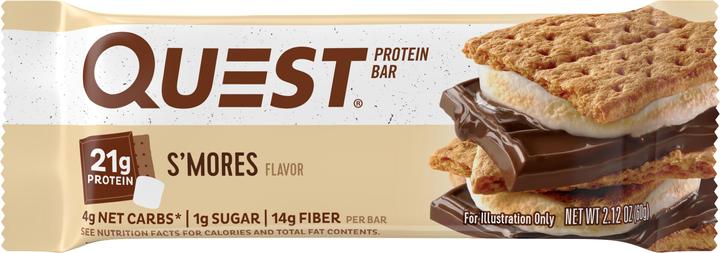 Actual product image Quest S'mores (Smores, 12 pcs., 720 g)