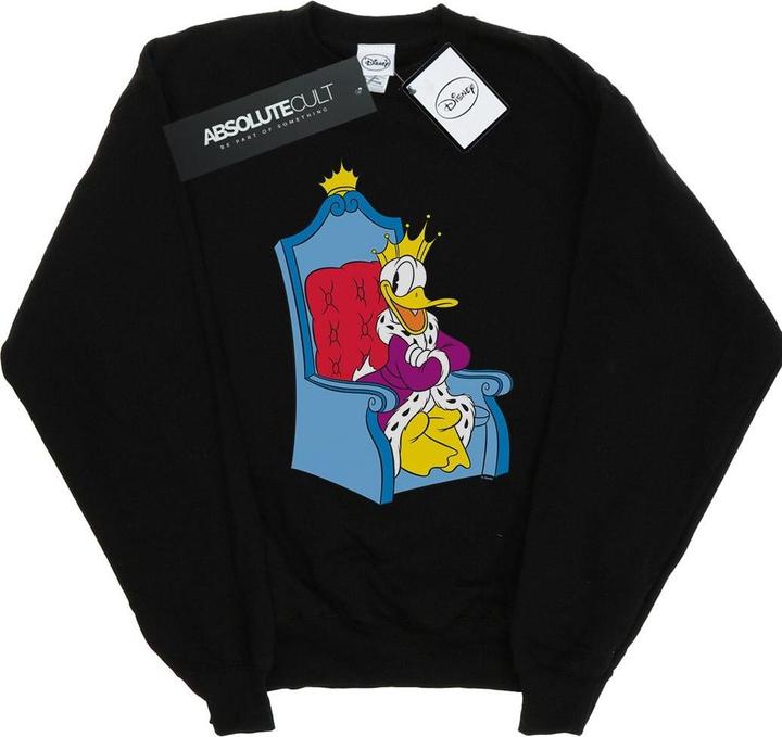 Actual product image Disney Womens/Ladies Donald Duck King Donald Sweatshirt (M)