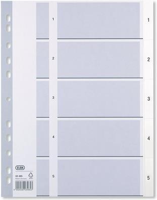 Produktbild Elba Register PP mit Deckblatt