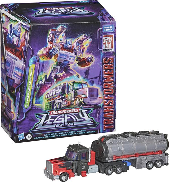Image du produit Transformers Jouet Generations Legacy Series Leader-Class G2 Universe Laser Optimus Prime Ac...