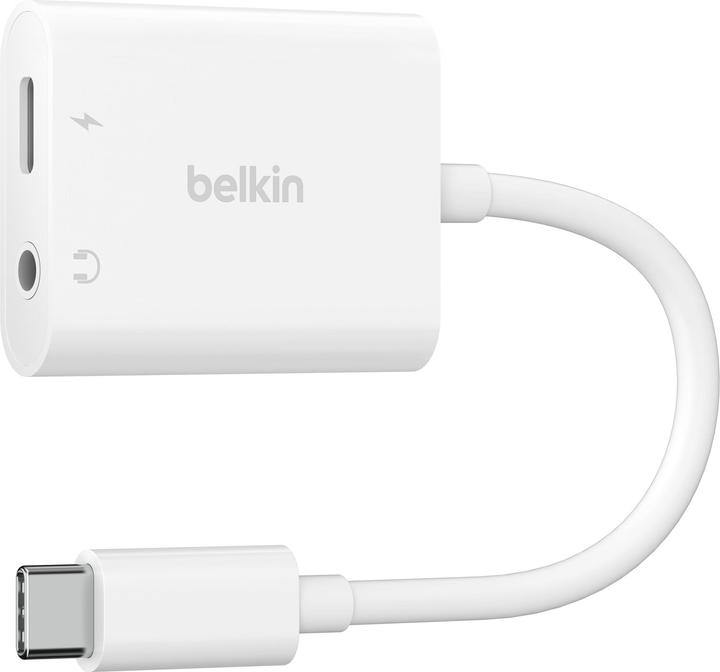 Belkin RockStar Adapter (Prise de 3,5 mm, USB Type C)