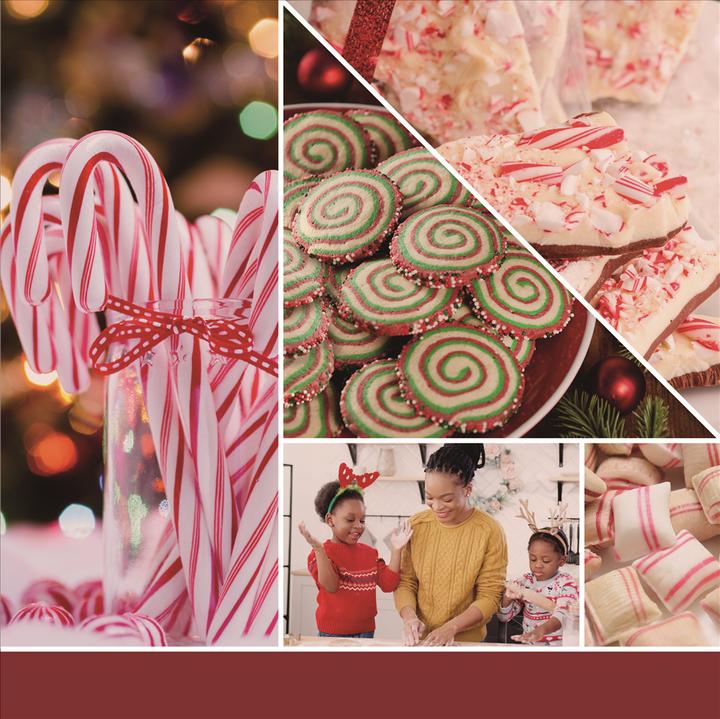 Actual product image Yankee Candle Peppermint Pinwheels Signature Large Jar Scented Candle