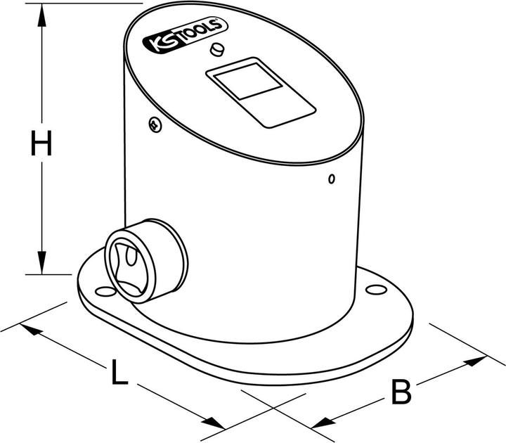 Produktbild KS Tools Werkstattprüfgerät (3/4", 1/2", 3/8", 5 Nm, 500 Nm)