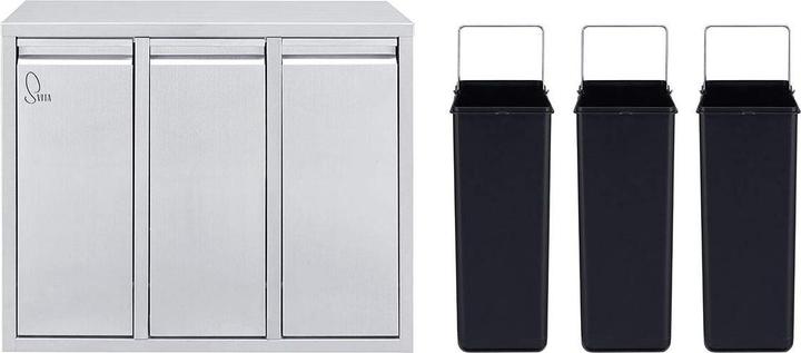 Actual product image Svita Bin H3X8 (24 litres) Silver (24 l)
