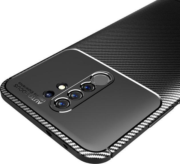 Immagine prodotto MU Style Serie Softcase in fibra di carbonio TPU (Xiaomi Redmi 9)