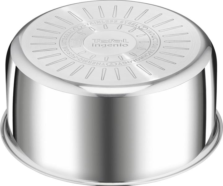 Actual product image Tefal Ingenio Preference On 13-piece set (24 cm, Pan set + pot set, Frying pan, Saucepan, Pot, Wok, Stainless steel)