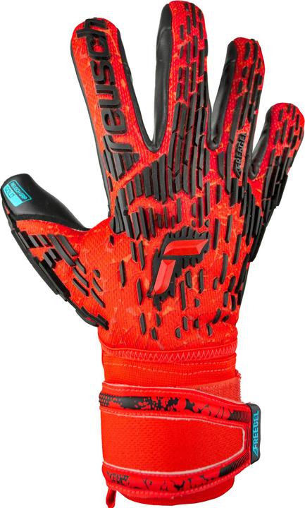 Actual product image Reusch Attrakt Freegel Gold Finger Support Goalkeeper Glove (8)