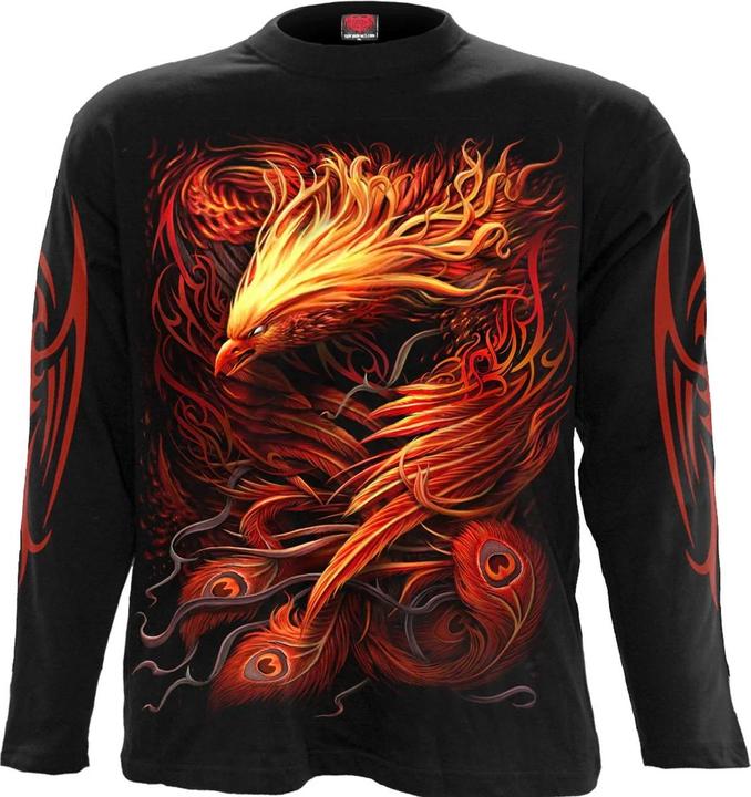Spiral Phoenix Arisen TShirt Langärmlig (XXL)