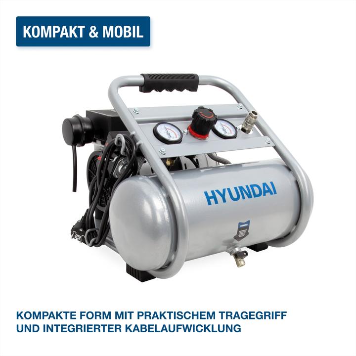 Immagine prodotto Hyundai Silent Kompressor SAC75008 (9 bar, 8 l)