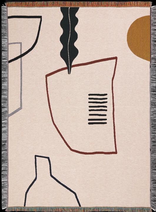 Actual product image Ferm Living Mirage Blanket (120 x 170 cm)