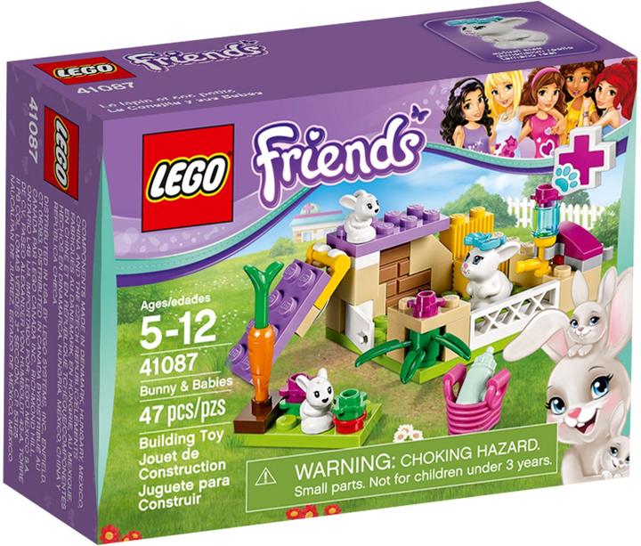 Produktbild LEGO Kaninchenmutter mit Babies (41087, LEGO Friends)