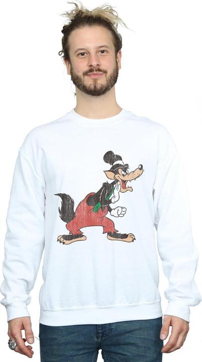 Immagine prodotto Disney Three Little Pigs Big Bad Wolf Felpa Uomo (XL)