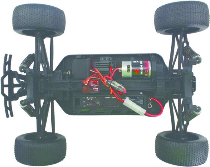 Actual product image Himoto KATANA (1:10 Truggy RTR /black-blue)