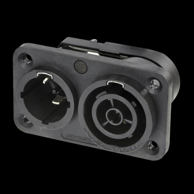 Actual product image Neutrik PowerCon True1 in/outlet connector 16A