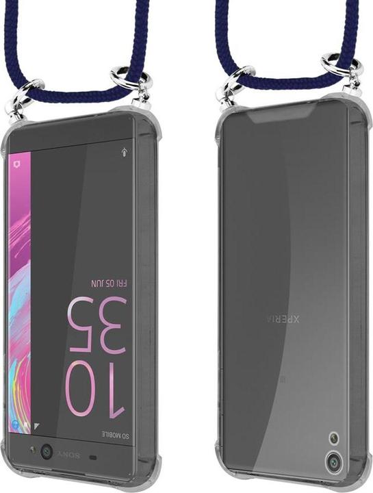 Produktbild Cadorabo TPU Handy Kette SILBER Cover