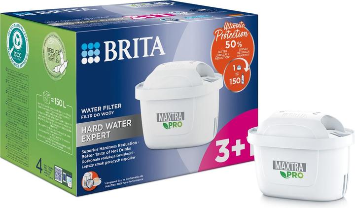Actual product image Brita Maxtra Pro Hard Water Expert filter 3+1 pieces (4 x)