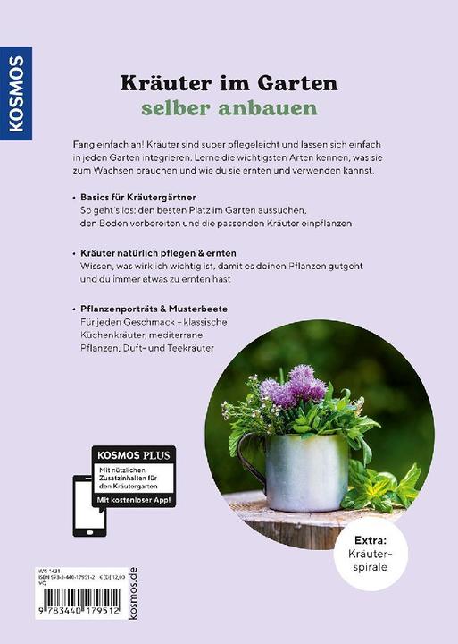 Produktbild Kosmos Kräutergarten (Deutsch, Burkhard Bohne, 2024)