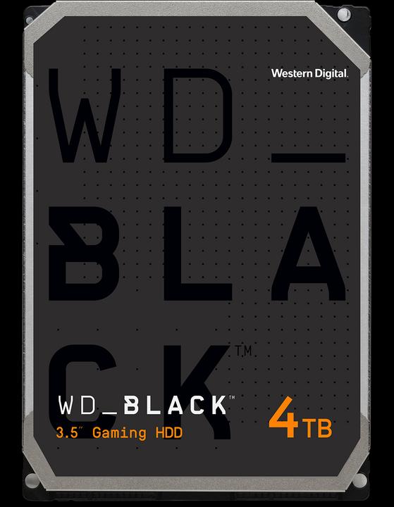 Produktbild WD Black 4TB HDD SATA 6Gb/s Desktop 8,89cm 3,5Zoll (4 TB, 3.5", CMR)