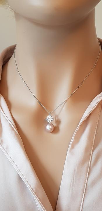 Actual product image Adriana la mia Perla Remo (Silver, Perle)