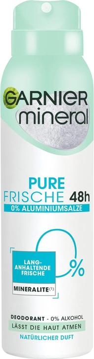 Image du produit Garnier Déo Spray Minéral Pure Active 150 ml (Spray, 150 ml)