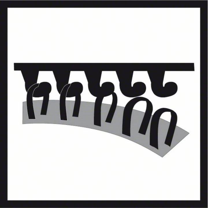 Actual product image Bosch Professional Sanding sheet M480 Net. Best for Wood and Paint. 115 mm. 120. 5-pack (120)