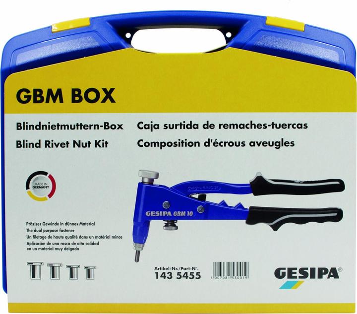 Produktbild Gesipa Blindnietmuttern-Box (277 mm)