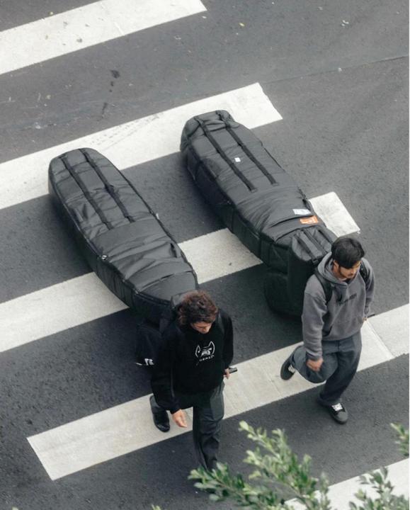 Produktbild D_b_ Surf Pro Coffin 3-4 Boards 6.6 Black Out