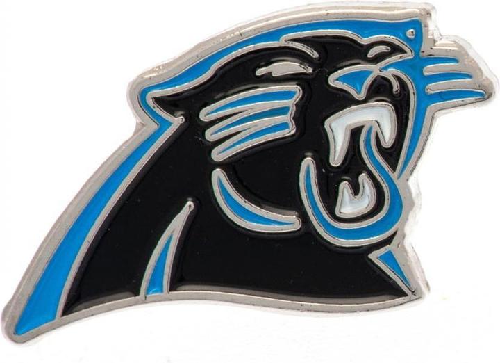 Actual product image Carolina Panthers Metal badge