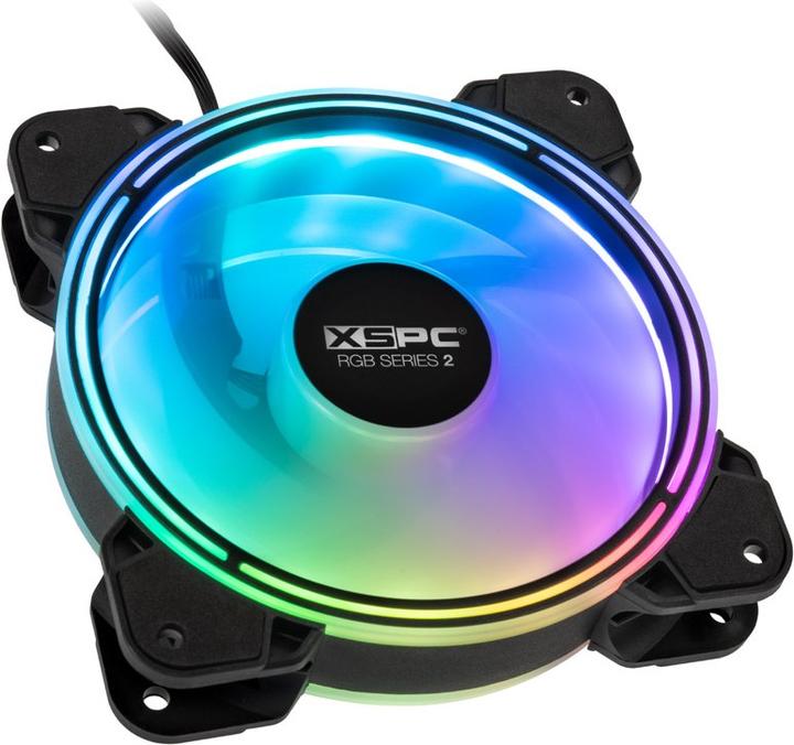 Immagine prodotto XSPC Ventola PWM RGB Serie 2 ARGB (120 mm, 1 x)