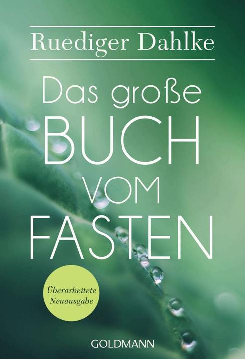 Immagine prodotto Das grosse Buch vom Fasten (Tedesco, Dahlke rupestre, 2019)