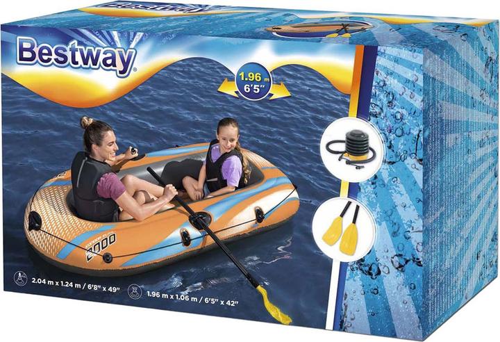 Actual product image Bestway Kondor Elite™ 2000 inflatable boat set 196 x 106 x 31 cm (196 cm)